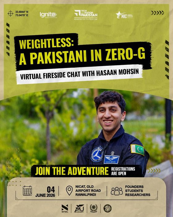 Fireside: a Pakistani in Zero-G