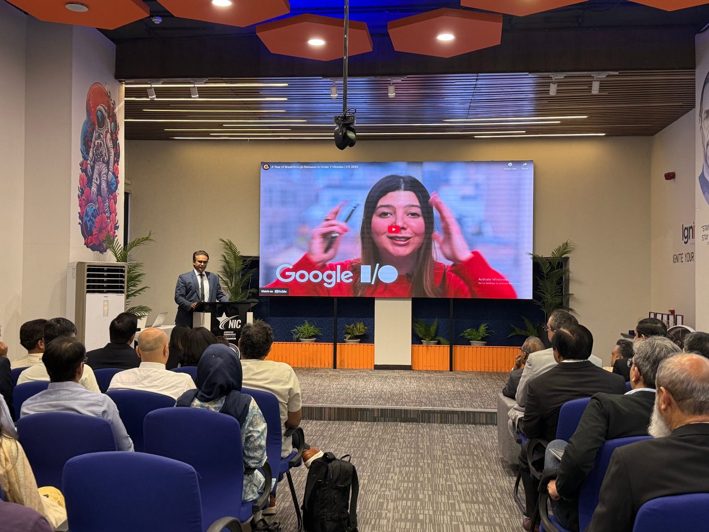 International tech showcase at NICAT