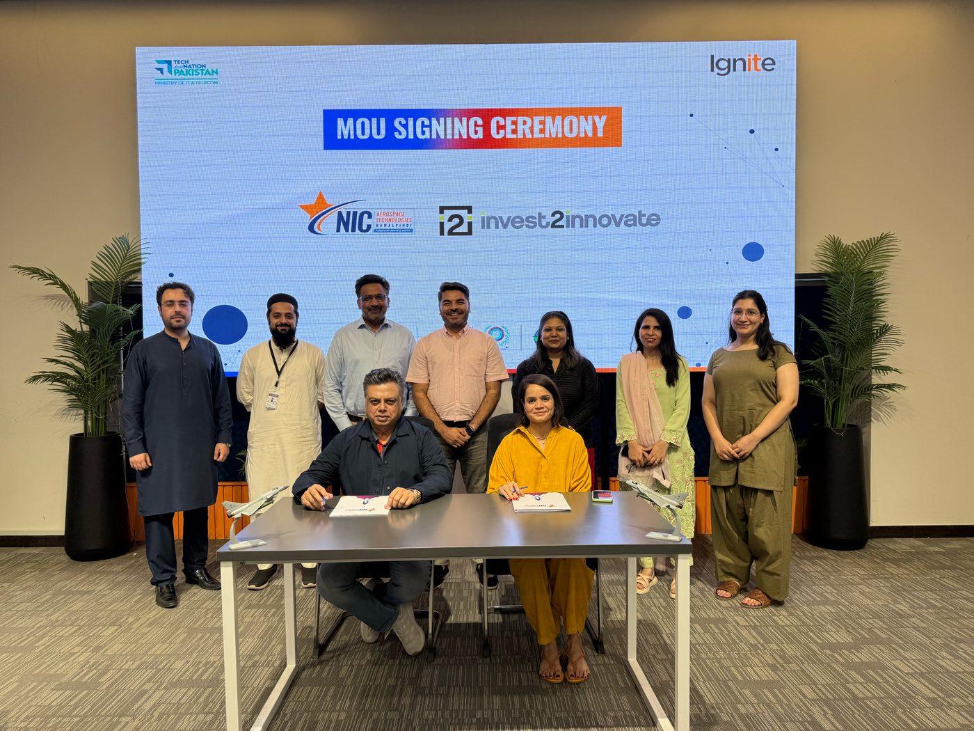 MOU signing ceremony with partner organisations